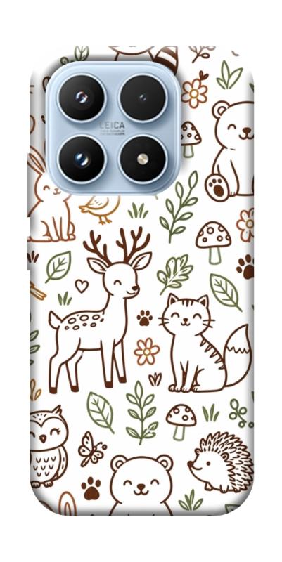 Чехол itsPrint Wildlife pattern для Xiaomi 17 Pro, паттерн, купить оптом с доставкой