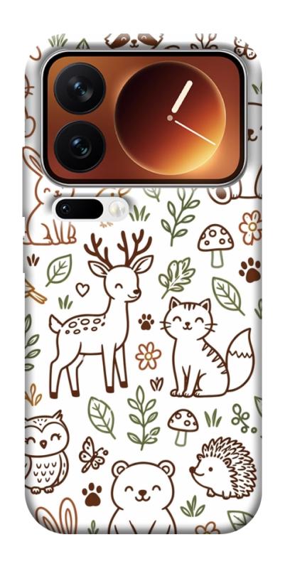Чохол itsPrint Wildlife pattern для Xiaomi 17 Pro Max, паттерн, купити оптом з доставкою