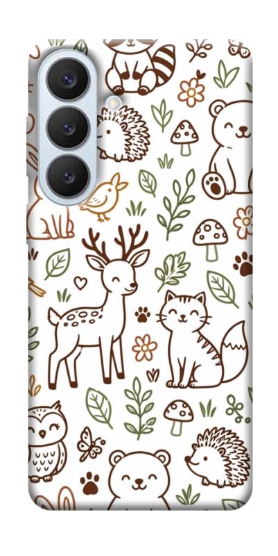 Чехол itsPrint Wildlife pattern для Samsung Galaxy S26+, паттерн, купить оптом с доставкой