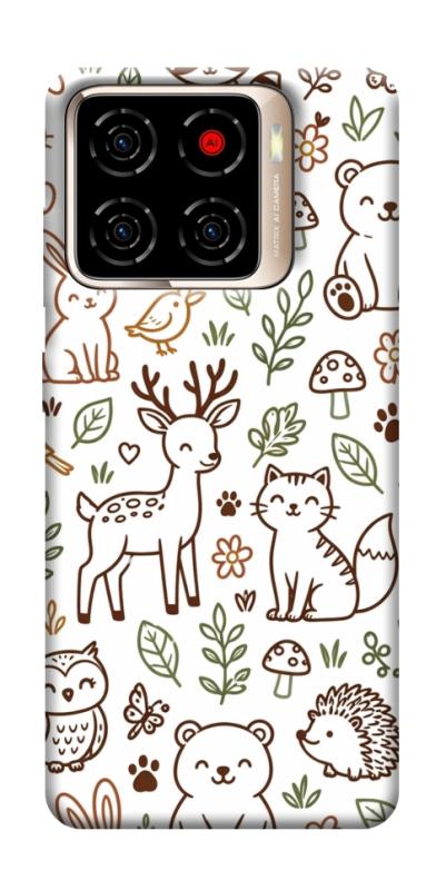 Чохол itsPrint Wildlife pattern для ZTE Blade A56, паттерн, купити оптом з доставкою