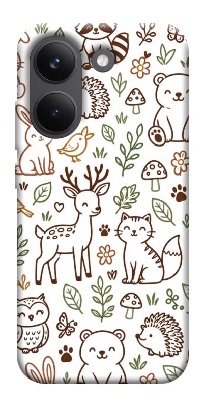 Чохол itsPrint Wildlife pattern для Xiaomi Poco X8 Pro, паттерн, купити оптом з доставкою