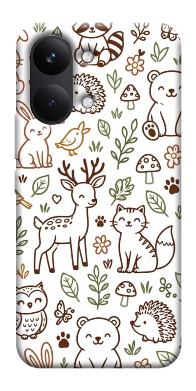 Чохол itsPrint Wildlife pattern для Xiaomi Poco X8 Pro Max, паттерн, купити оптом з доставкою