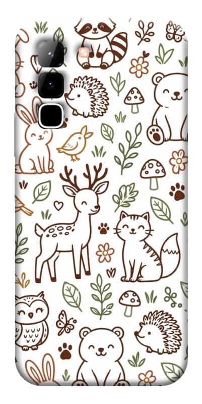 Чехол itsPrint Wildlife pattern для Infinix Hot 70, паттерн, купить оптом с доставкой