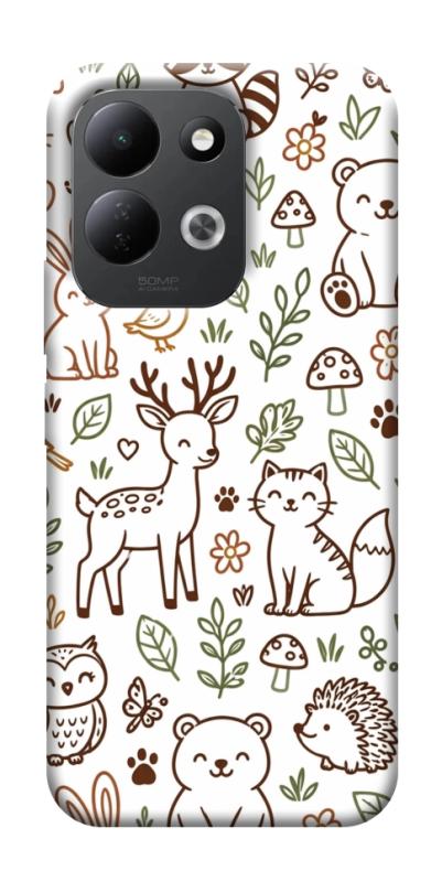 Чехол itsPrint Wildlife pattern для Xiaomi Redmi 17, паттерн, купить оптом с доставкой