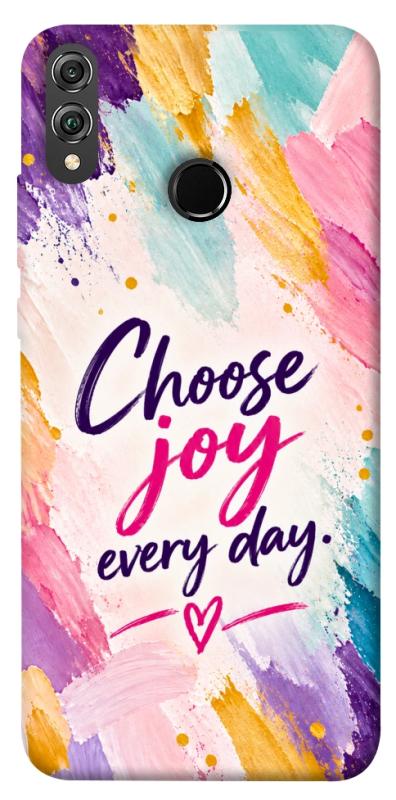 Чохол itsPrint Choose joy everyday для Huawei Honor 8X, написи, купити оптом з доставкою