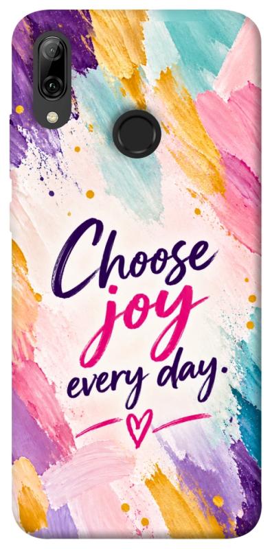 Чохол itsPrint Choose joy everyday для Huawei P Smart (2019), написи, купити оптом з доставкою