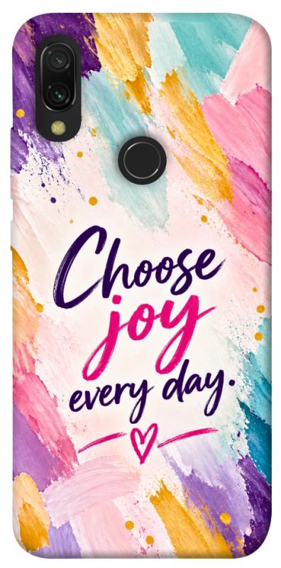 Чохол itsPrint Choose joy everyday для Xiaomi Redmi 7, написи, купити оптом з доставкою
