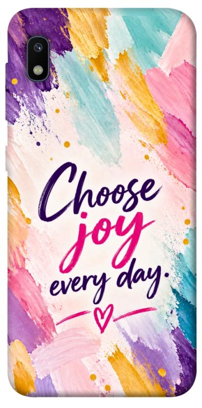 Чохол itsPrint Choose joy everyday для Samsung Galaxy A10 (A105F), написи, купити оптом з доставкою