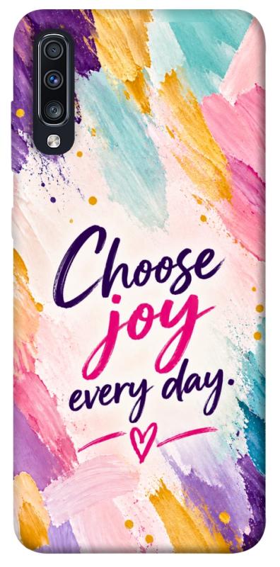 Чохол itsPrint Choose joy everyday для Samsung Galaxy A70 (A705F), написи, купити оптом з доставкою