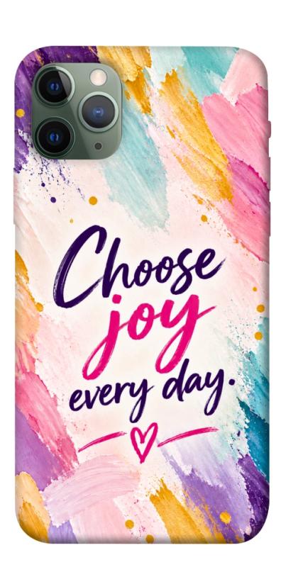 Чохол itsPrint Choose joy everyday для Apple iPhone 11 Pro (5.8"), написи, купити оптом з доставкою