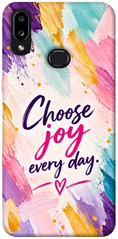 Чохол itsPrint Choose joy everyday для Samsung Galaxy A10s, написи, купити оптом з доставкою