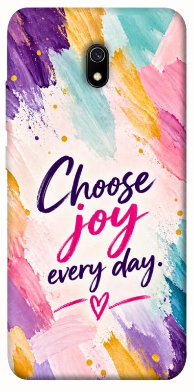 Чохол itsPrint Choose joy everyday для Xiaomi Redmi 8a, написи, купити оптом з доставкою