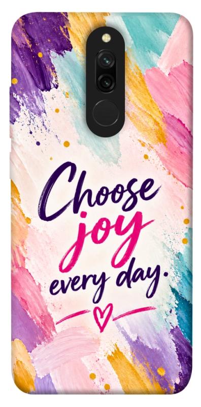 Чохол itsPrint Choose joy everyday для Xiaomi Redmi 8, написи, купити оптом з доставкою