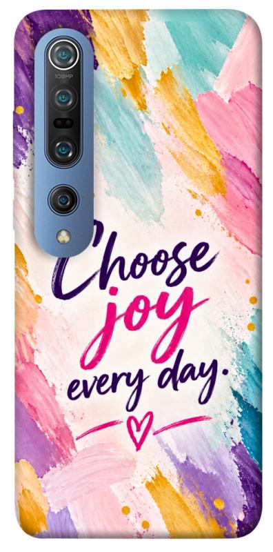 Чохол itsPrint Choose joy everyday для Xiaomi Mi 10 / Mi 10 Pro, написи, купити оптом з доставкою