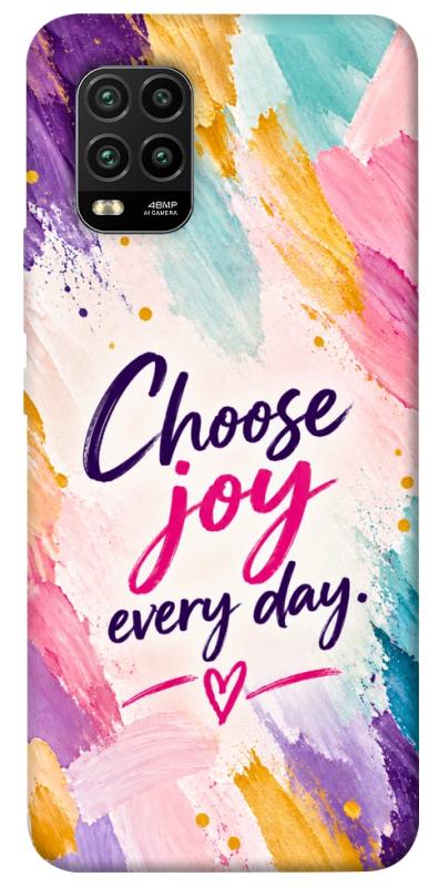 Чохол itsPrint Choose joy everyday для Xiaomi Mi 10 Lite, написи, купити оптом з доставкою