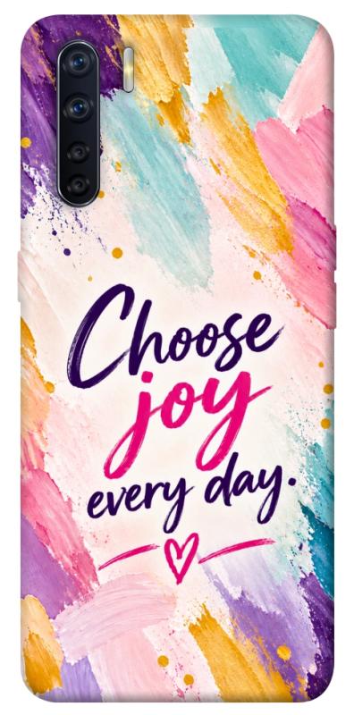 Чохол itsPrint Choose joy everyday для Oppo A91, написи, купити оптом з доставкою