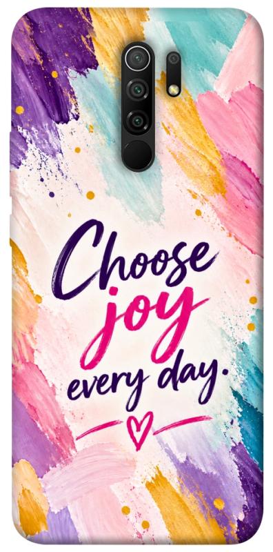 Чохол itsPrint Choose joy everyday для Xiaomi Redmi 9, написи, купити оптом з доставкою