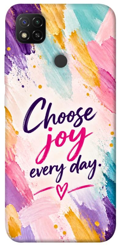 Чохол itsPrint Choose joy everyday для Xiaomi Redmi 9C, написи, купити оптом з доставкою