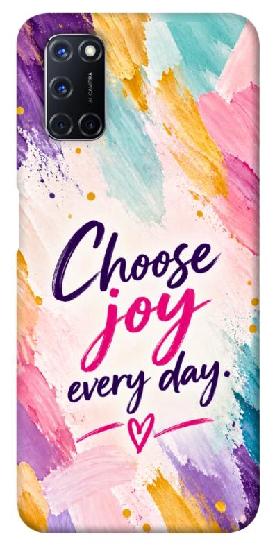 Чохол itsPrint Choose joy everyday для Oppo A52 / A72 / A92, написи, купити оптом з доставкою