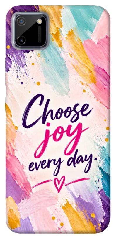 Чохол itsPrint Choose joy everyday для Realme C11, написи, купити оптом з доставкою