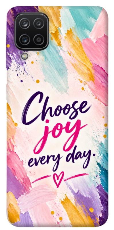 Чохол itsPrint Choose joy everyday для Samsung Galaxy A12, написи, купити оптом з доставкою