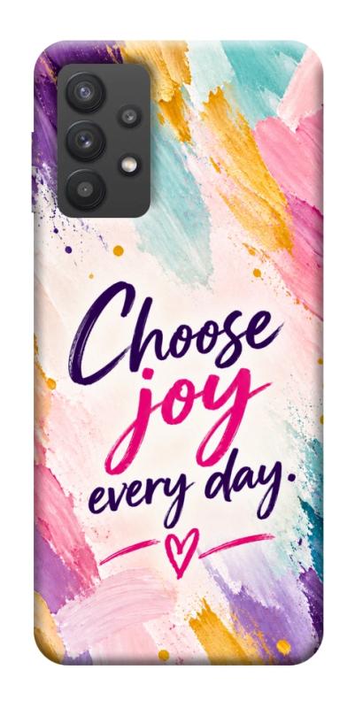 Чохол itsPrint Choose joy everyday для Samsung Galaxy A32 (A326B) 5G, написи, купити оптом з доставкою