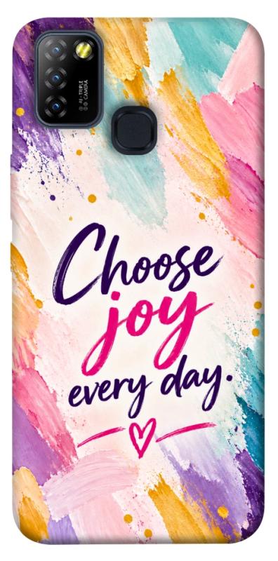 Чохол itsPrint Choose joy everyday для Infinix Hot 10 Lite, написи, купити оптом з доставкою