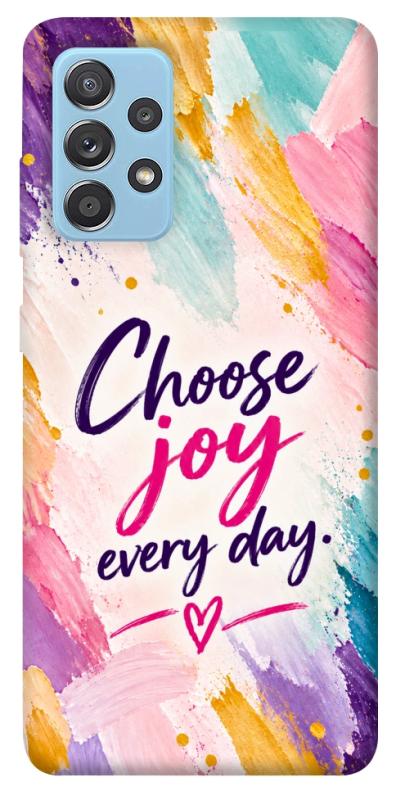 Чохол itsPrint Choose joy everyday для Samsung Galaxy A52 4G / A52 5G, написи, купити оптом з доставкою