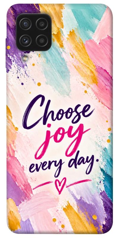 Чехол itsPrint Choose joy everyday для Samsung Galaxy A22 4G, надписи, купить оптом с доставкой
