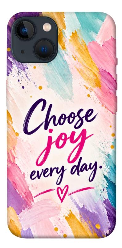 Чохол itsPrint Choose joy everyday для Apple iPhone 13 (6.1"), написи, купити оптом з доставкою