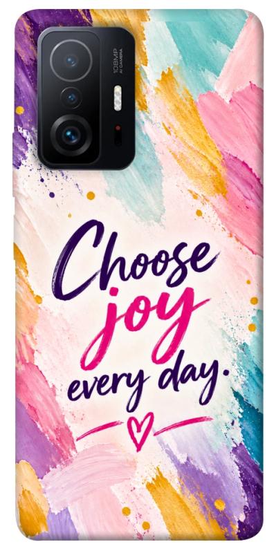 Чохол itsPrint Choose joy everyday для Xiaomi 11T / 11T Pro, написи, купити оптом з доставкою