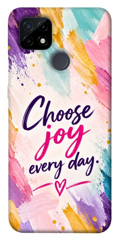 Чохол itsPrint Choose joy everyday для Realme C21, написи, купити оптом з доставкою