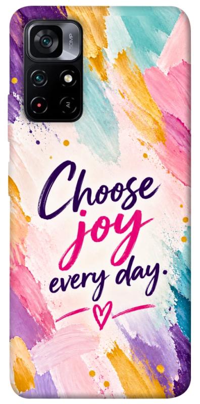 Чохол itsPrint Choose joy everyday для Xiaomi Poco M4 Pro 5G, написи, купити оптом з доставкою