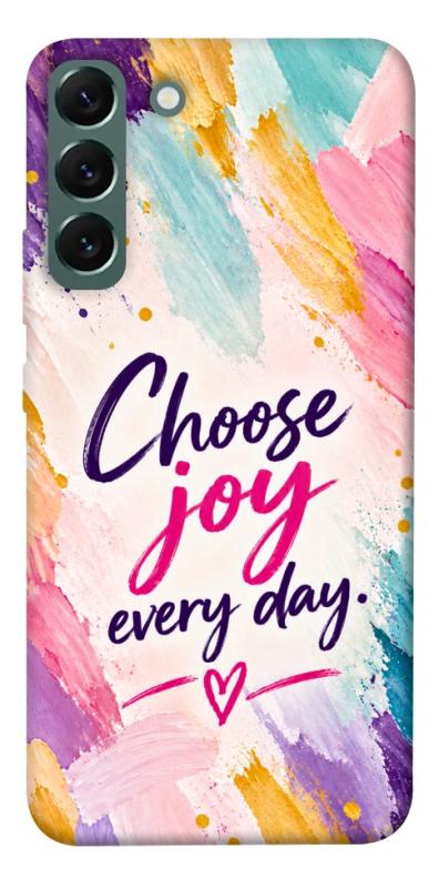 Чохол itsPrint Choose joy everyday для Samsung Galaxy S22+, написи, купити оптом з доставкою