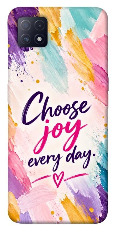 Чохол itsPrint Choose joy everyday для Oppo A72 5G / A73 5G, написи, купити оптом з доставкою