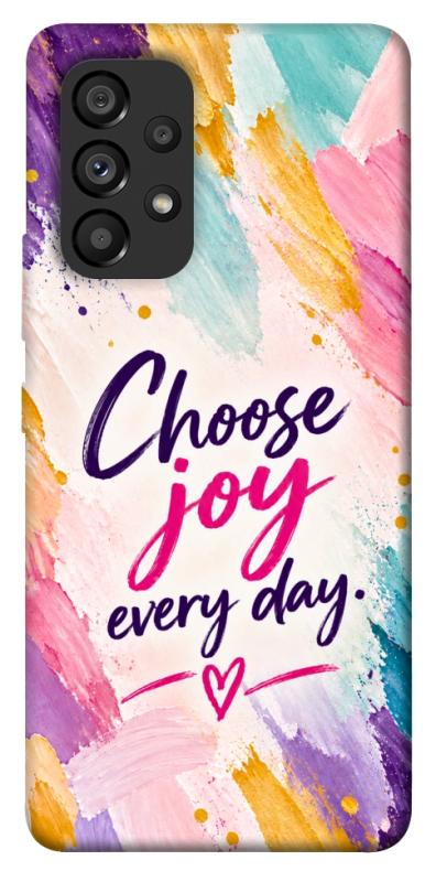 Чохол itsPrint Choose joy everyday для Samsung Galaxy A53 5G, написи, купити оптом з доставкою