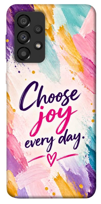 Чохол itsPrint Choose joy everyday для Samsung Galaxy A33 5G, написи, купити оптом з доставкою