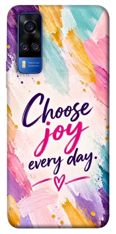 Чохол itsPrint Choose joy everyday для Vivo Y51a, написи, купити оптом з доставкою