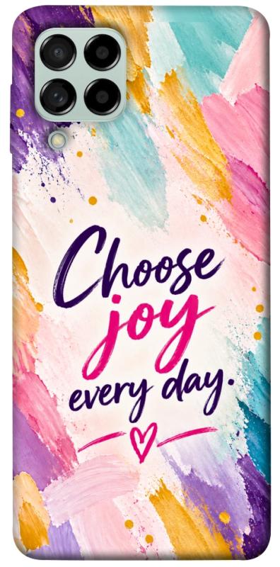 Чехол itsPrint Choose joy everyday для Samsung Galaxy M53 5G, надписи, купить оптом с доставкой
