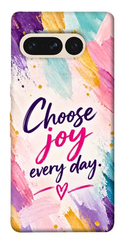 Чохол itsPrint Choose joy everyday для Google Pixel 7 Pro, написи, купити оптом з доставкою