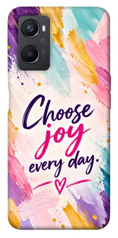 Чохол itsPrint Choose joy everyday для Oppo A96, написи, купити оптом з доставкою