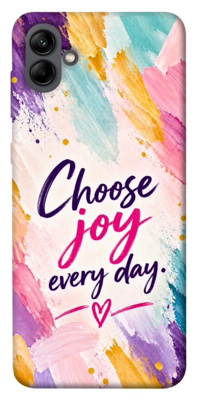 Чохол itsPrint Choose joy everyday для Samsung Galaxy A04, написи, купити оптом з доставкою