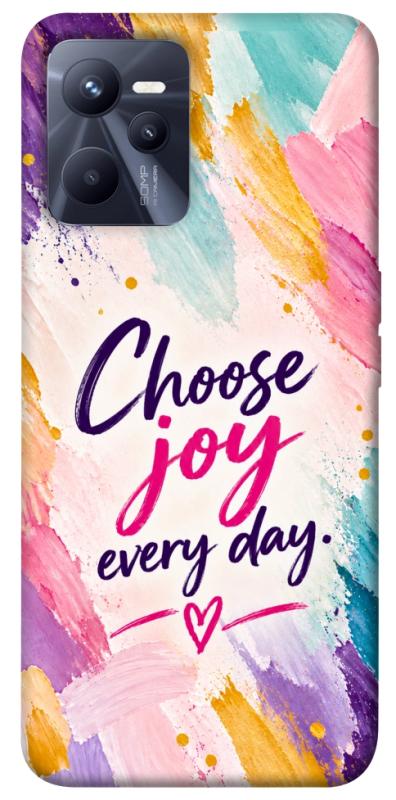 Чохол itsPrint Choose joy everyday для Realme C35, написи, купити оптом з доставкою