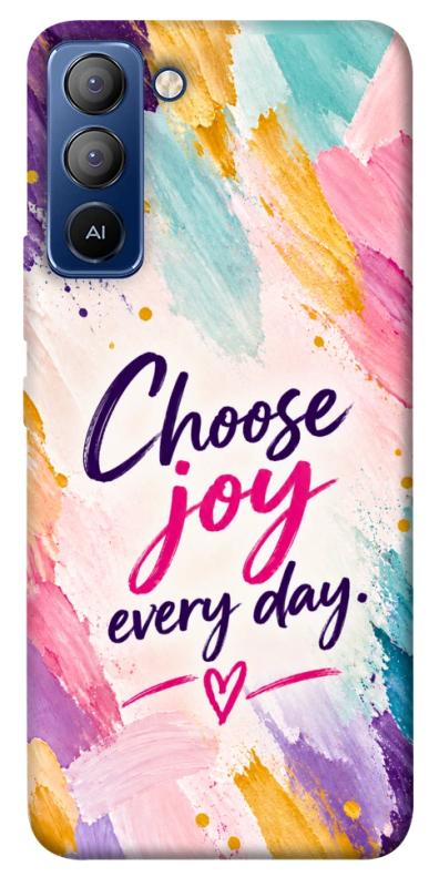 Чохол itsPrint Choose joy everyday для TECNO Pop 5 LTE, написи, купити оптом з доставкою