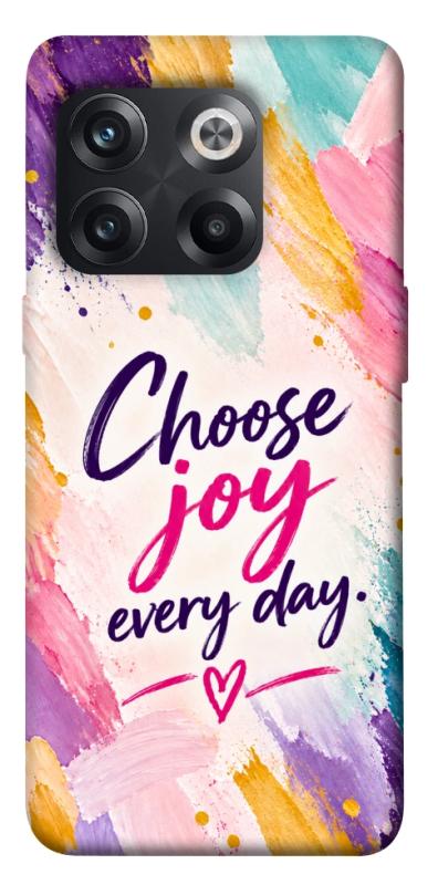 Чохол itsPrint Choose joy everyday для OnePlus 10T, написи, купити оптом з доставкою