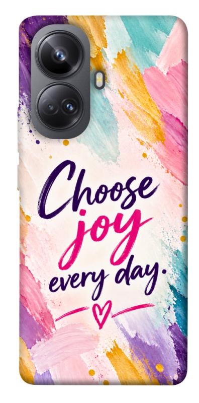 Чохол itsPrint Choose joy everyday для Realme 10 Pro+, написи, купити оптом з доставкою