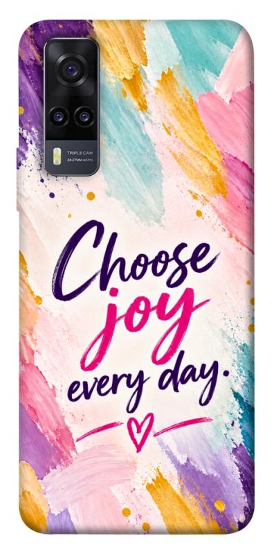 Чохол itsPrint Choose joy everyday для Vivo Y31, написи, купити оптом з доставкою