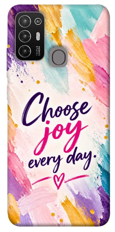 Чохол itsPrint Choose joy everyday для ZTE Blade A52, написи, купити оптом з доставкою