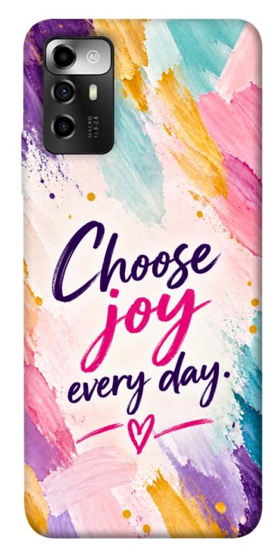 Чохол itsPrint Choose joy everyday для ZTE Blade A72, написи, купити оптом з доставкою