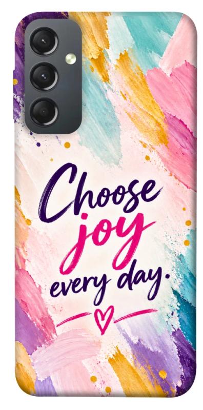 Чохол itsPrint Choose joy everyday для Samsung Galaxy A24 4G, написи, купити оптом з доставкою